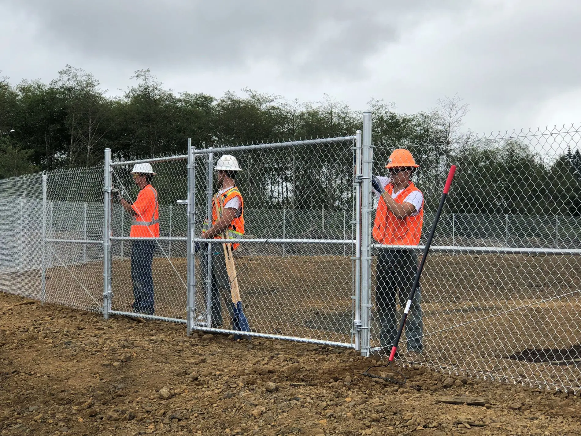 Security fence design