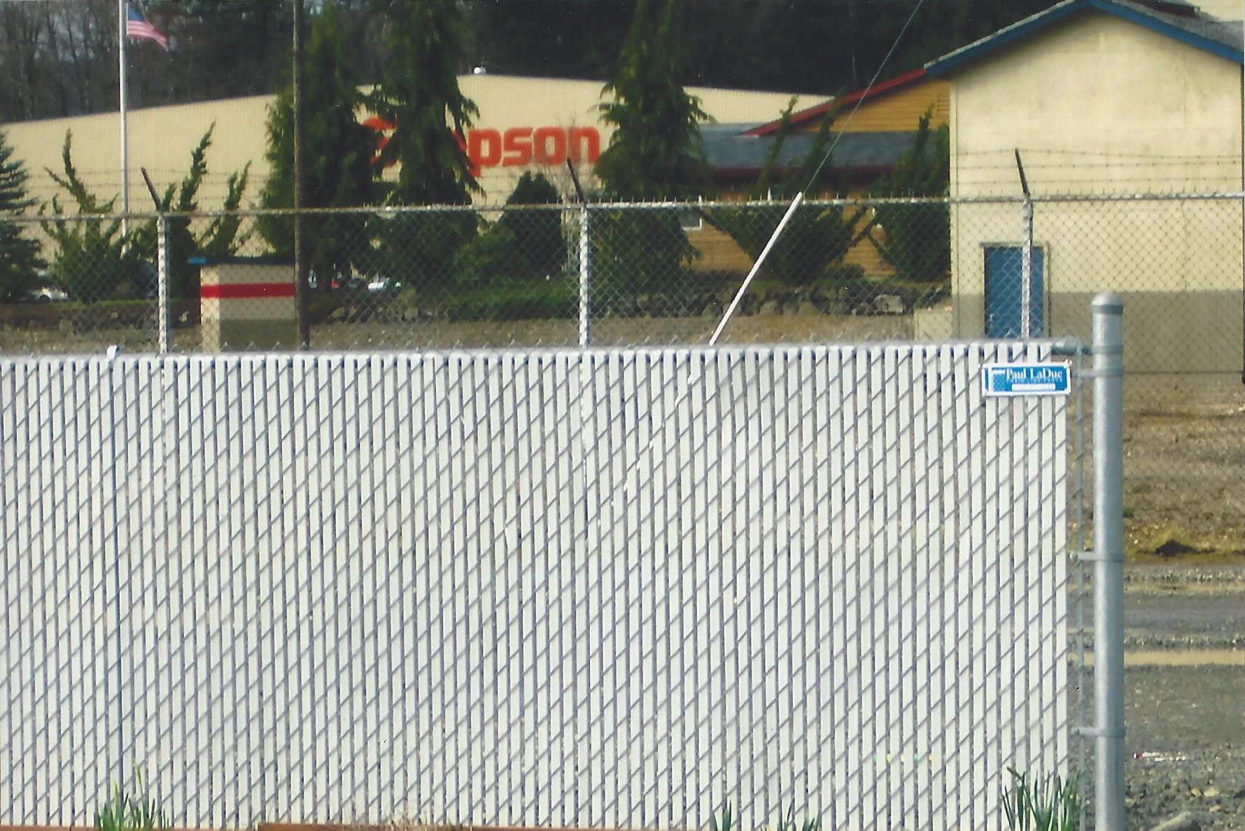 Security fence replacement