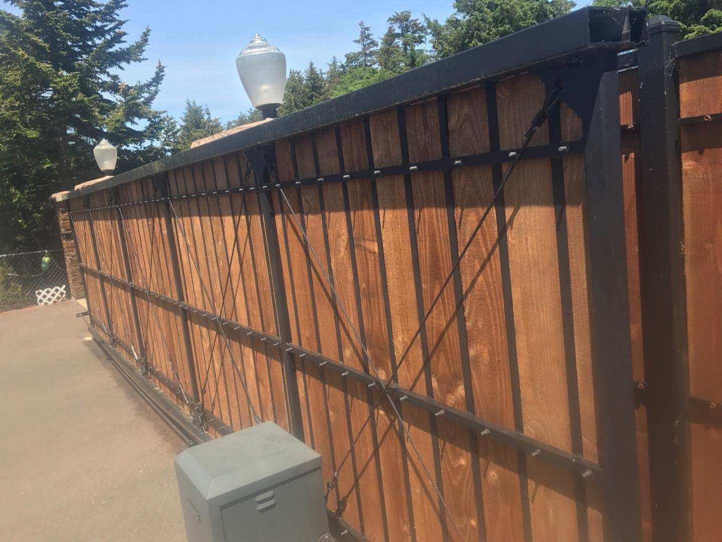 Privacy fencing project