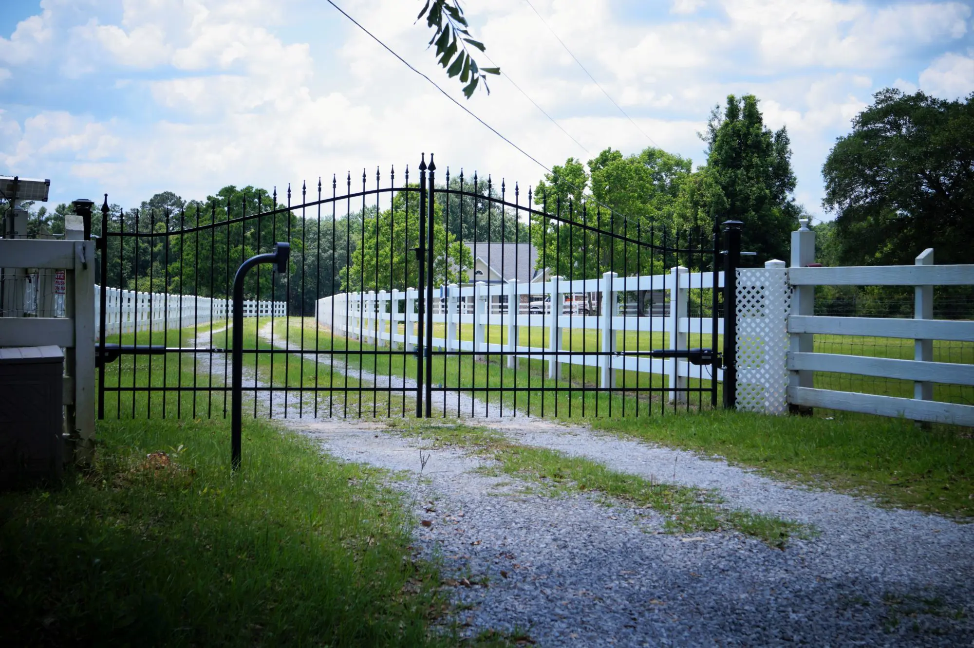Automated gate installation