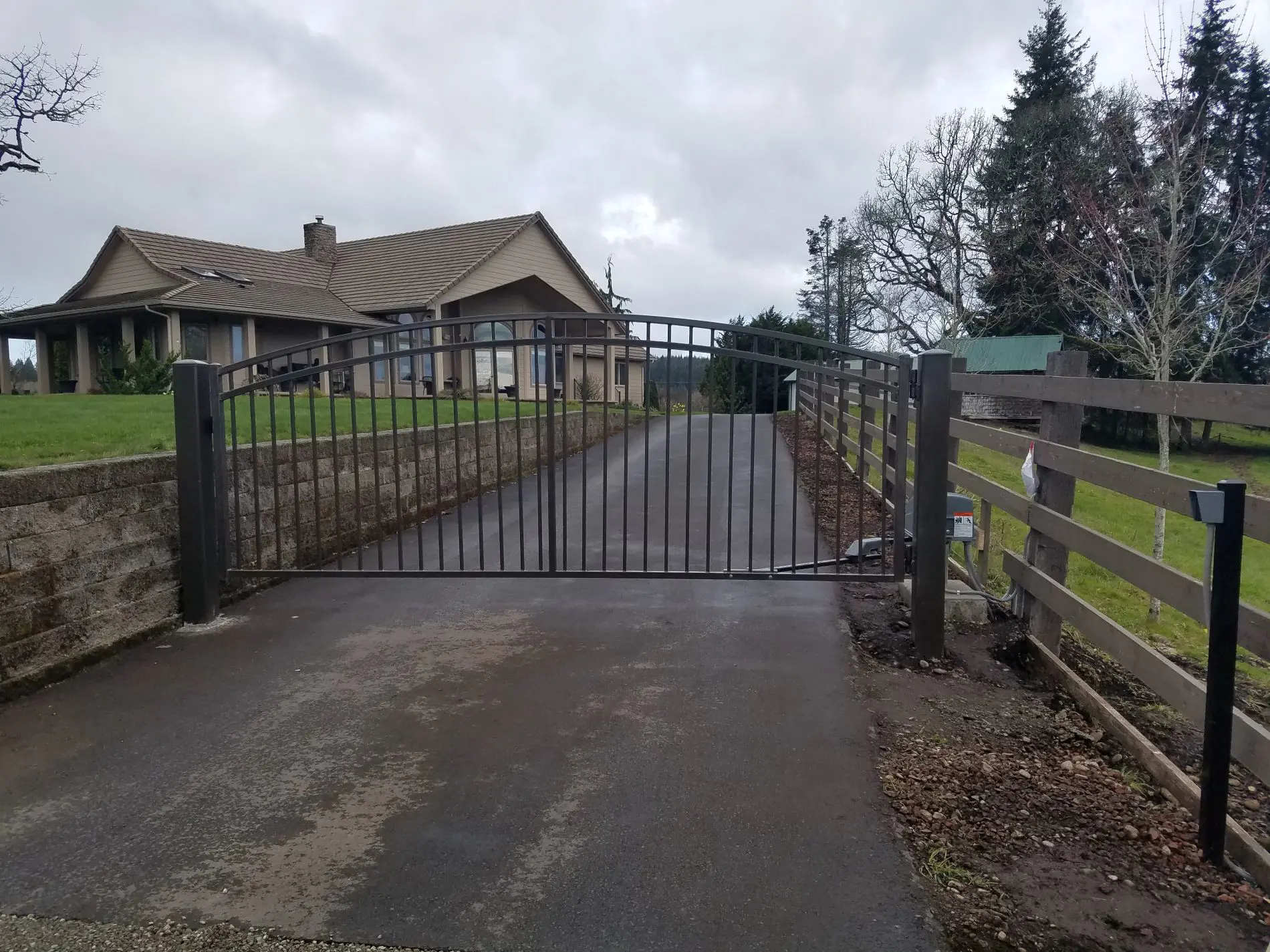 Ornamental fencing project