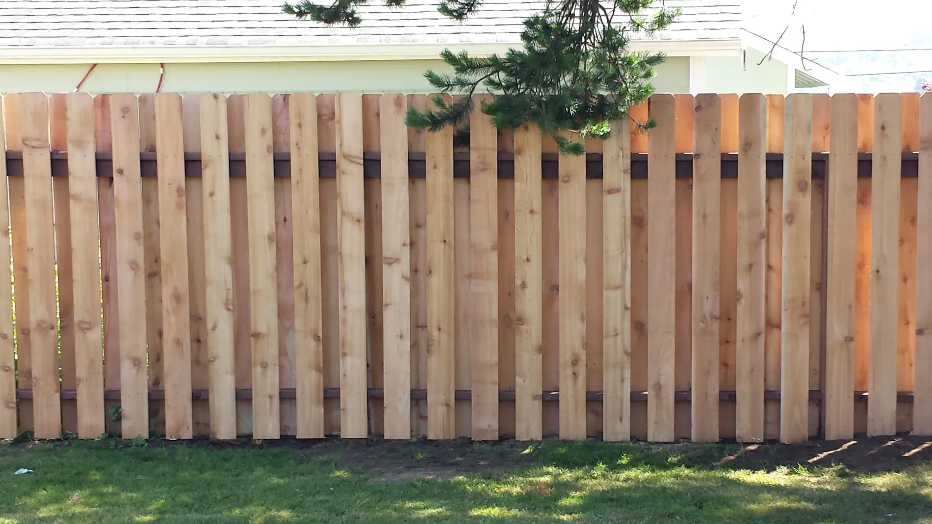 Wood fence project